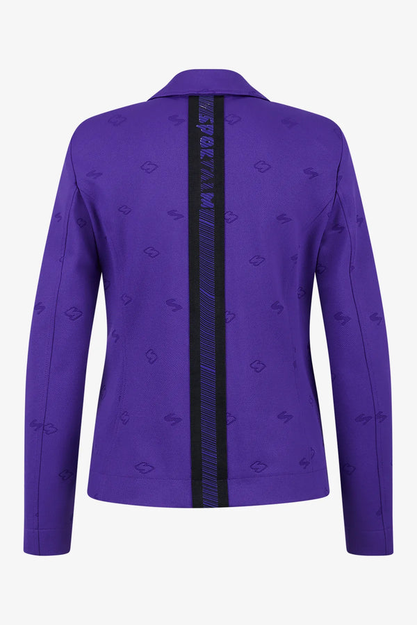 Blazer mit Monogramm-Jacquard 02