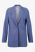 Lässiger Nadelstreif-Blazer 01