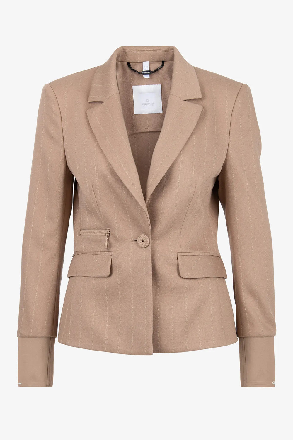 Edler Nadelstreif-Blazer 01