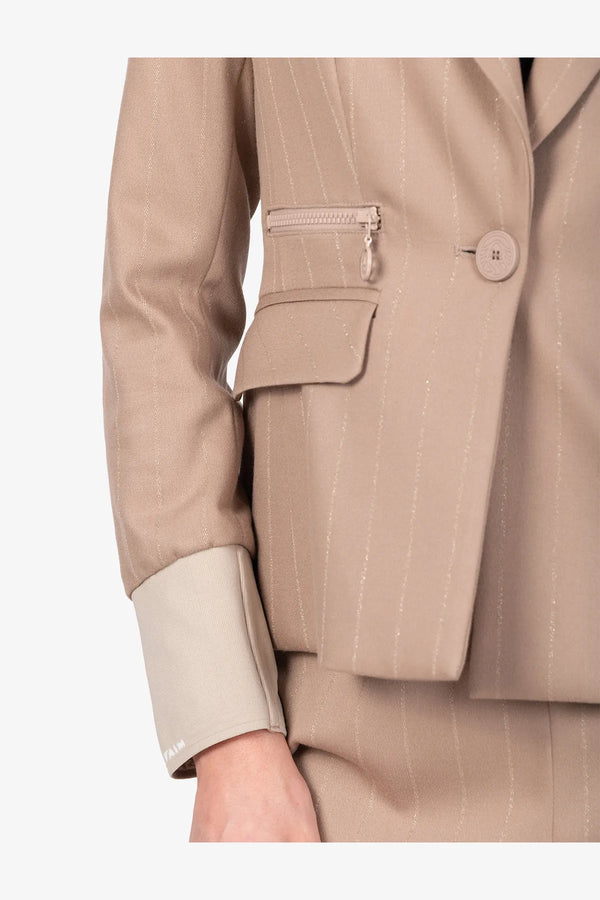 Edler Nadelstreif-Blazer 07