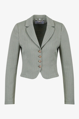 Taillierte Jacke in Strickoptik 01