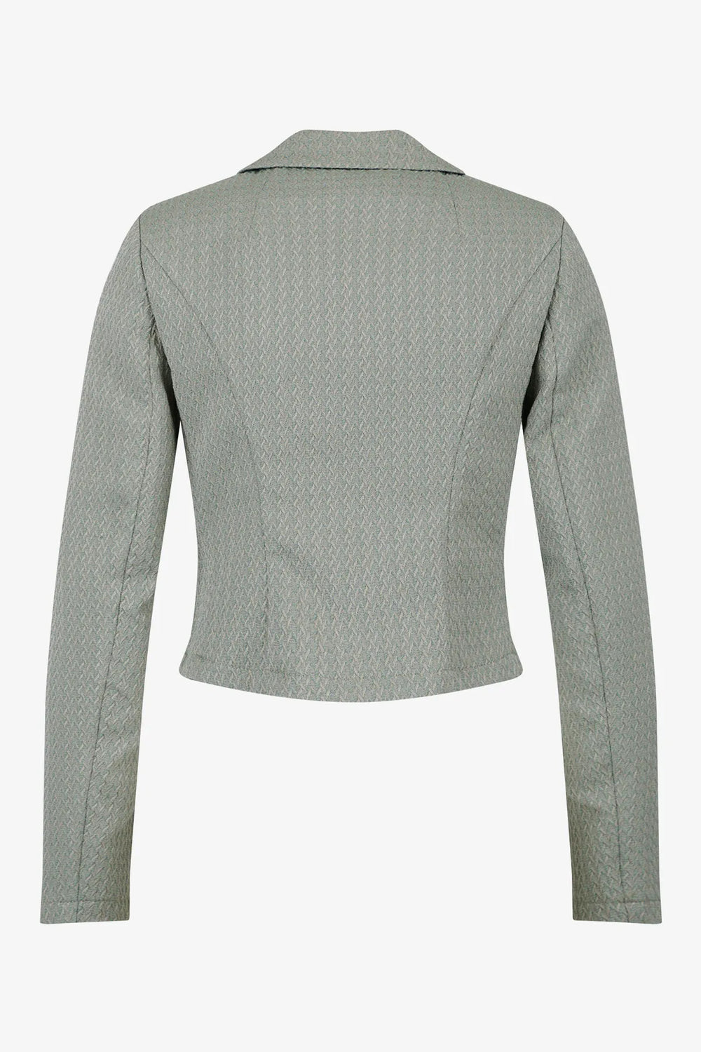 Taillierte Jacke in Strickoptik 01