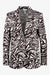 Lässiger Blazer mit Zebra-Design 01