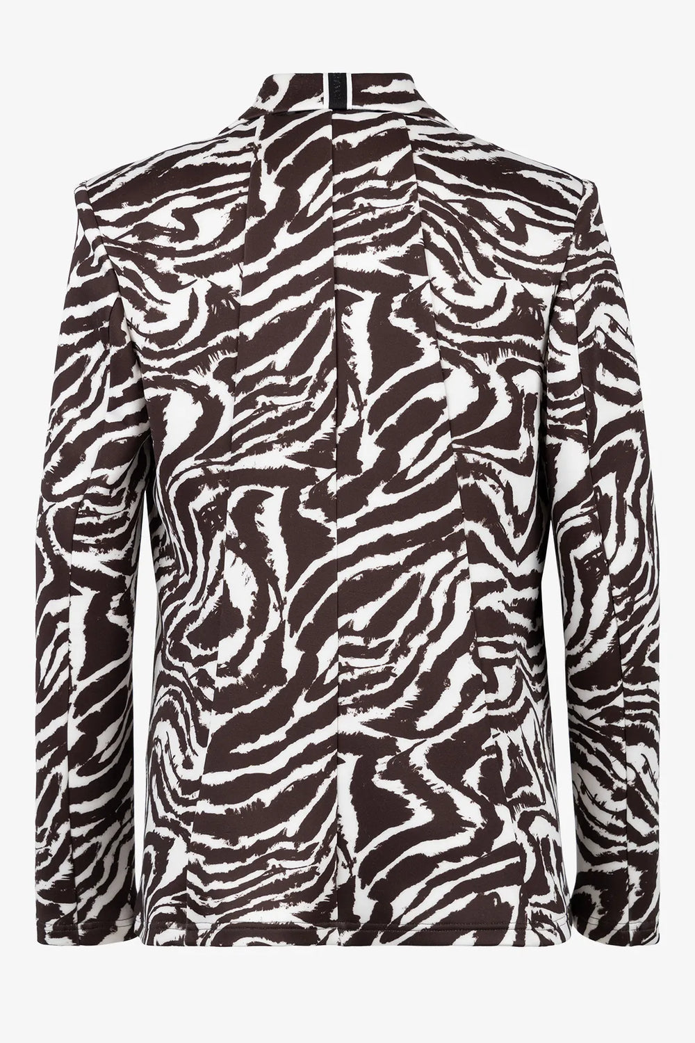 Lässiger Blazer mit Zebra-Design 01