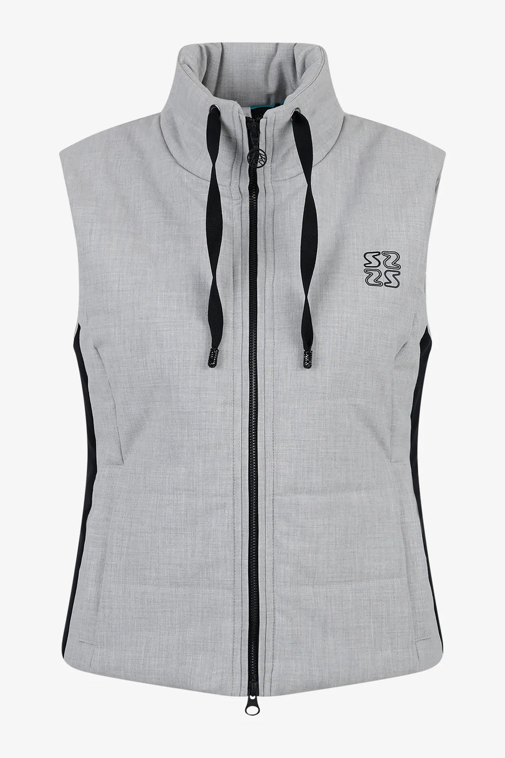 Wattierte Weste mit raffinierten Details 01