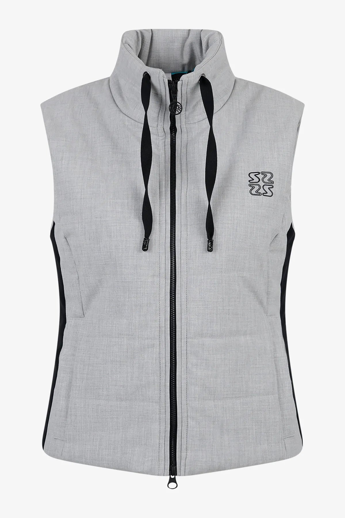 Wattierte Weste mit raffinierten Details 01