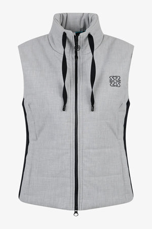 Wattierte Weste mit raffinierten Details 01