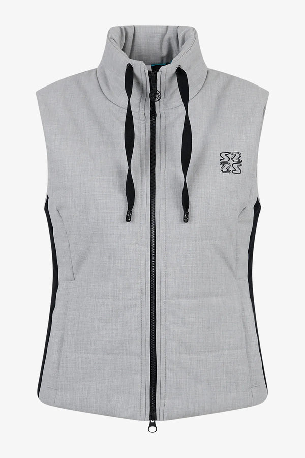 Wattierte Weste mit raffinierten Details 01