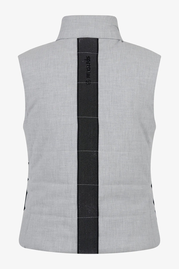 Wattierte Weste mit raffinierten Details 02