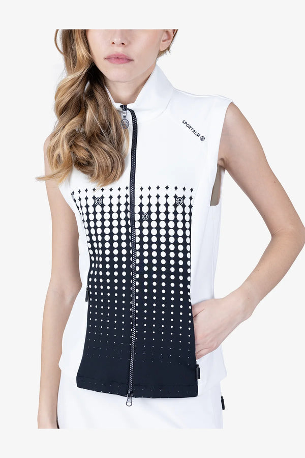 Funktionsweste mit Dot-Print 06