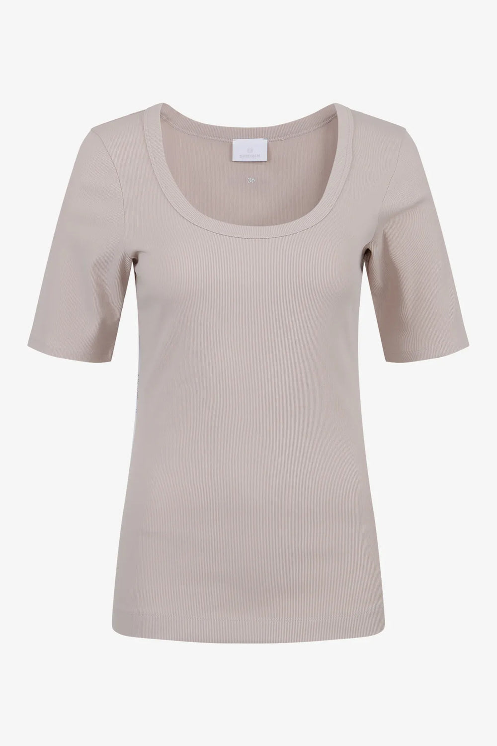 Kurzarmshirt aus feiner Baumwolle 01