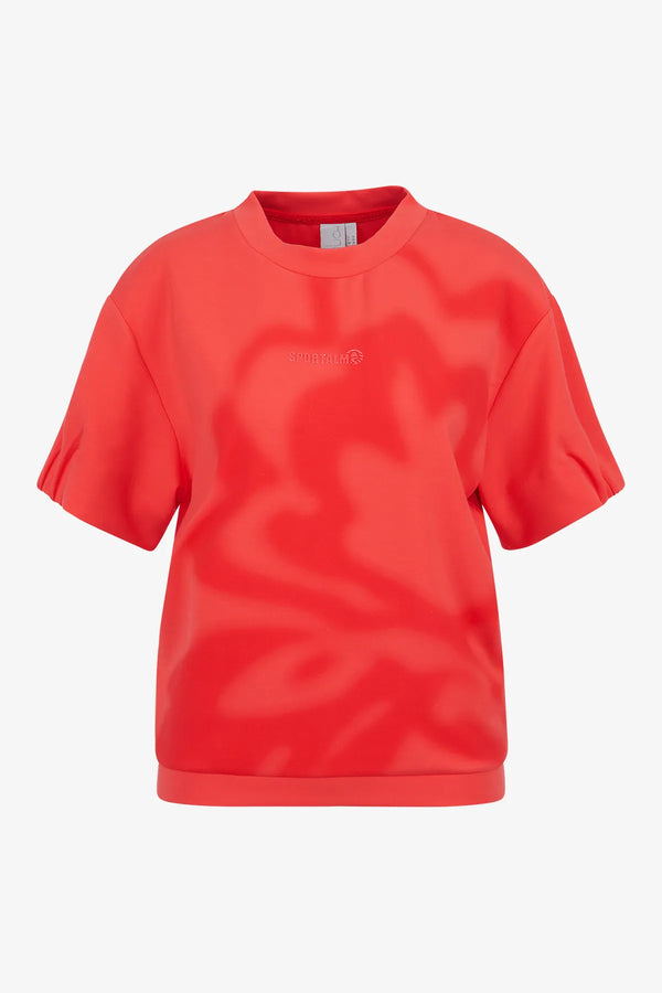Kurzarm-Shirt mit Rundhalsausschnitt 01