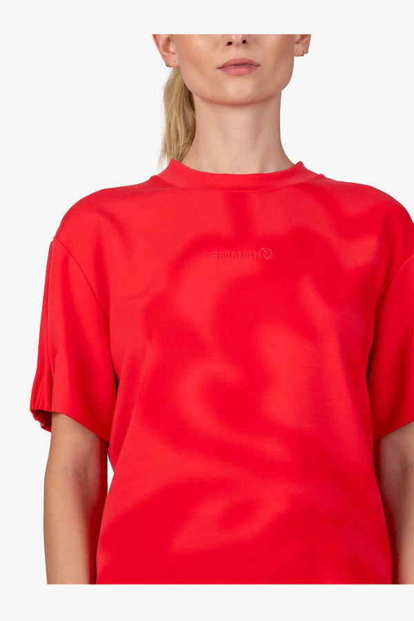 Kurzarm-Shirt mit Rundhalsausschnitt 06