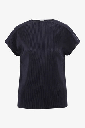 Kurzarm-Shirt mit Stehkragen 01