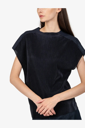 Kurzarm-Shirt mit Stehkragen 06
