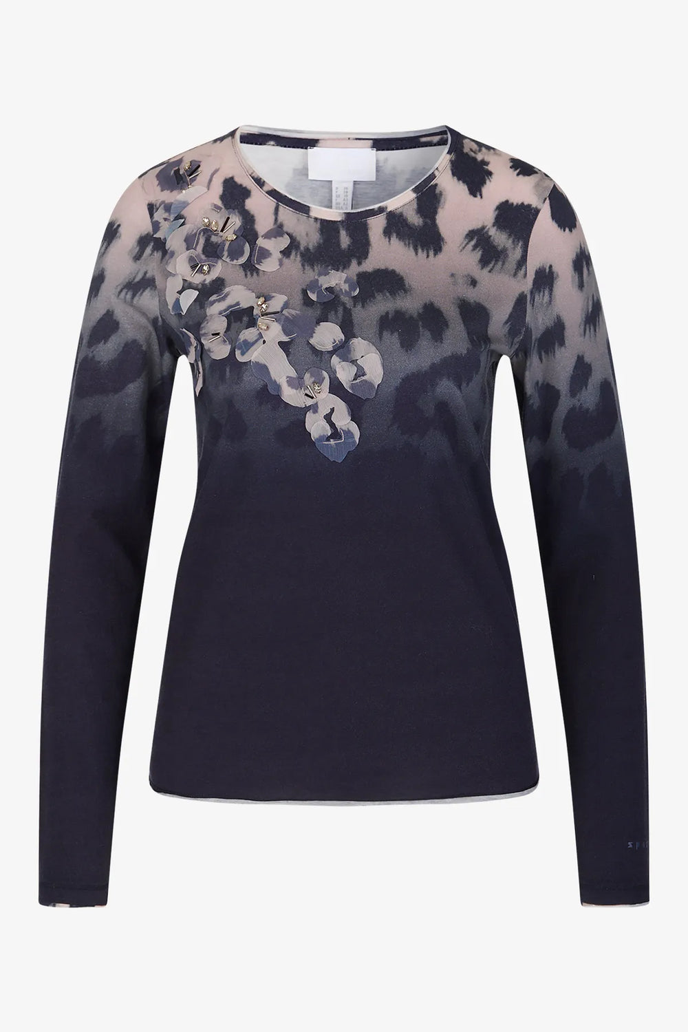 Langarm-Shirt mit Rundhalsausschnitt 01
