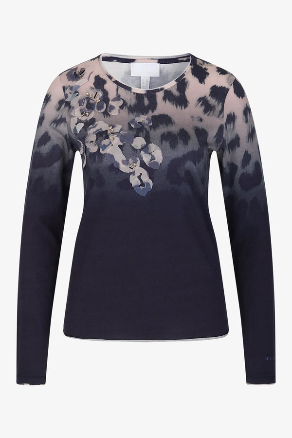 Langarm-Shirt mit Rundhalsausschnitt 01