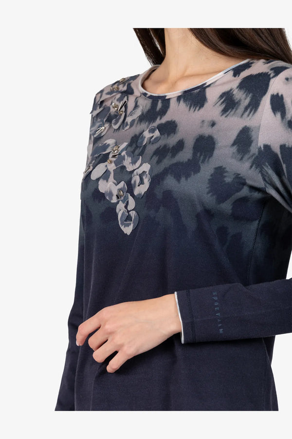 Langarm-Shirt mit Rundhalsausschnitt 06