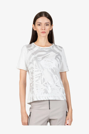 Kurzarm-Shirt mit Rundhalsausschnitt 05