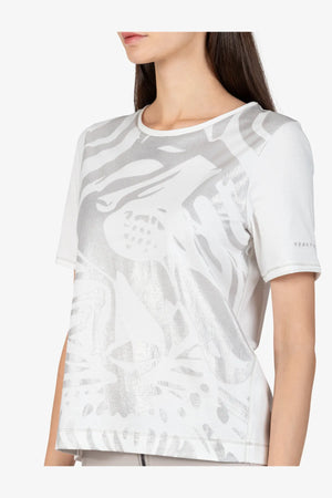Kurzarm-Shirt mit Rundhalsausschnitt 06