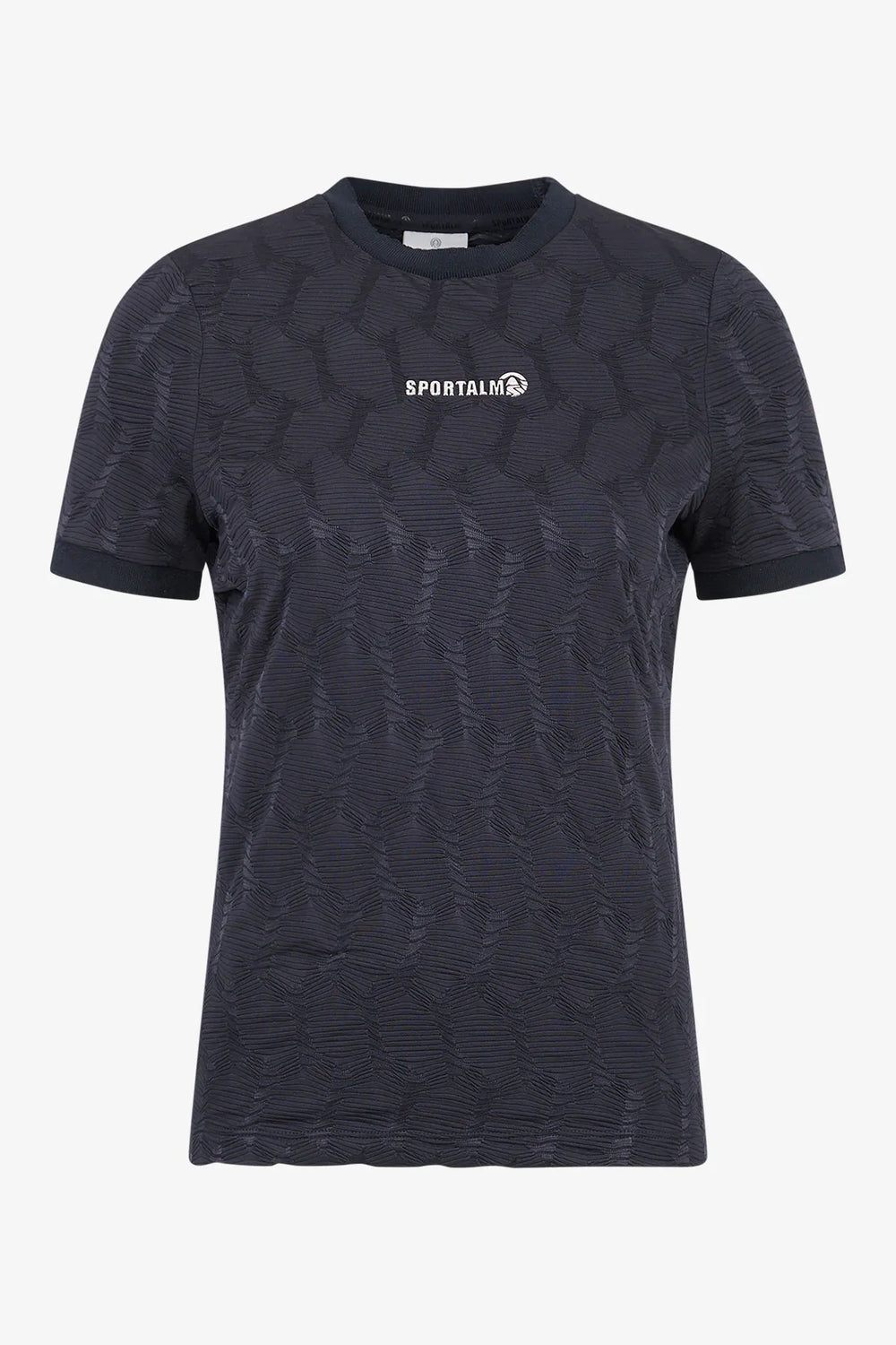 Kurzarm-Shirt mit Rundhalsausschnitt 01