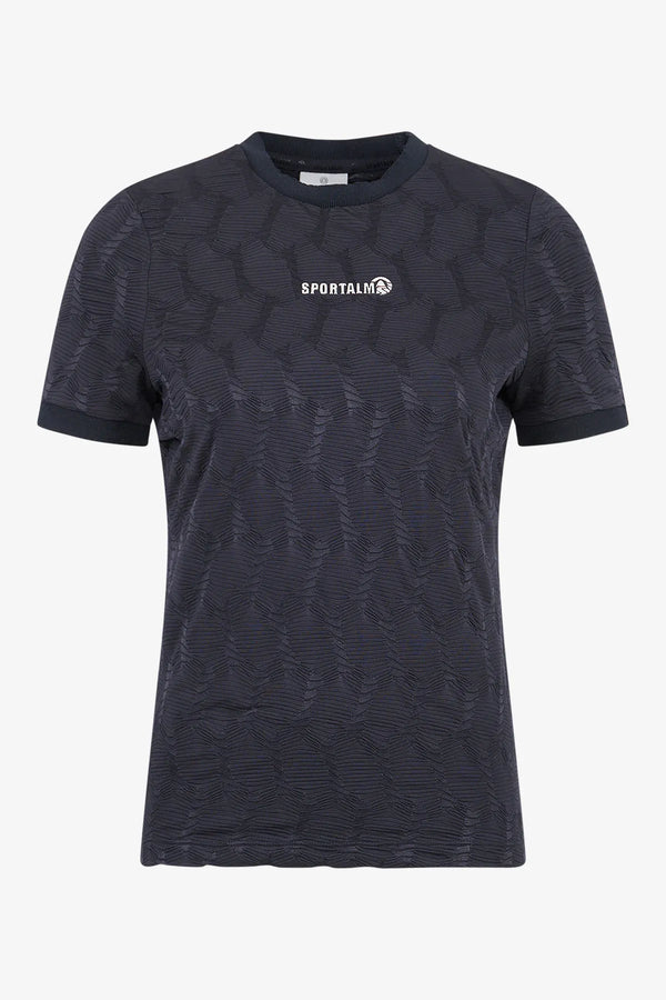 Kurzarm-Shirt mit Rundhalsausschnitt 01