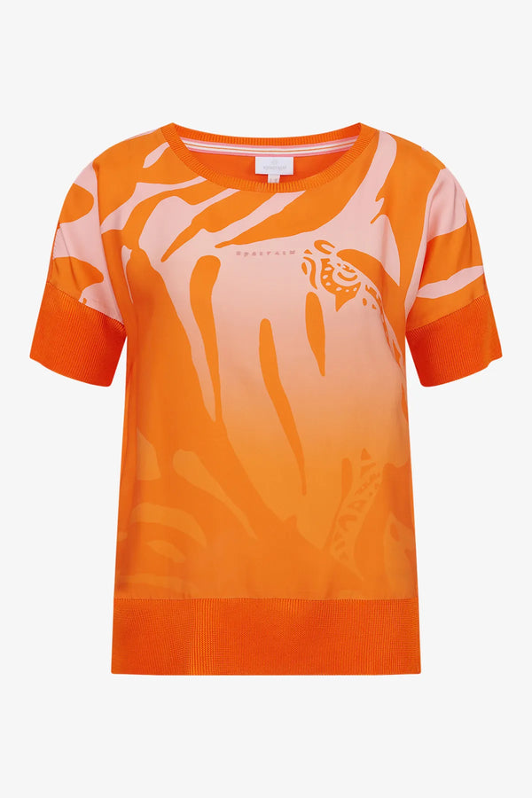 Blusenshirt mit Rundhalsausschnitt 01