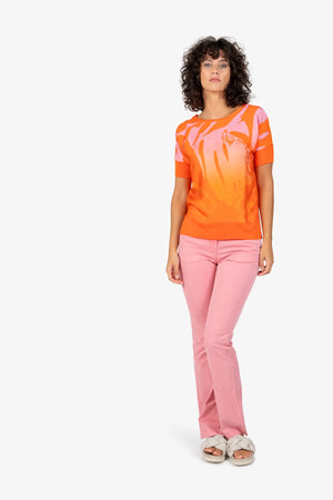 Blusenshirt mit Rundhalsausschnitt 02