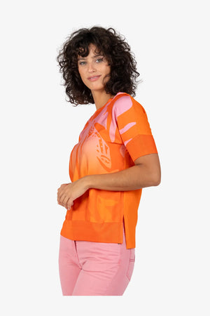 Blusenshirt mit Rundhalsausschnitt 05