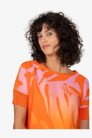 Blusenshirt mit Rundhalsausschnitt 07