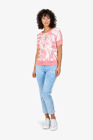 Blusenshirt mit Rundhalsausschnitt 02