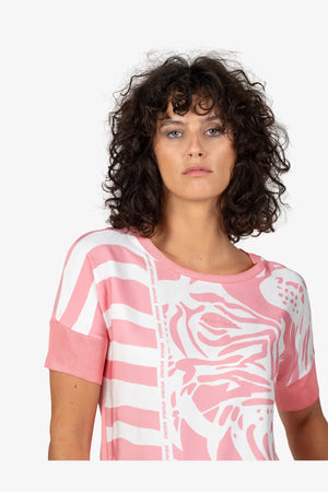 Blusenshirt mit Rundhalsausschnitt 07