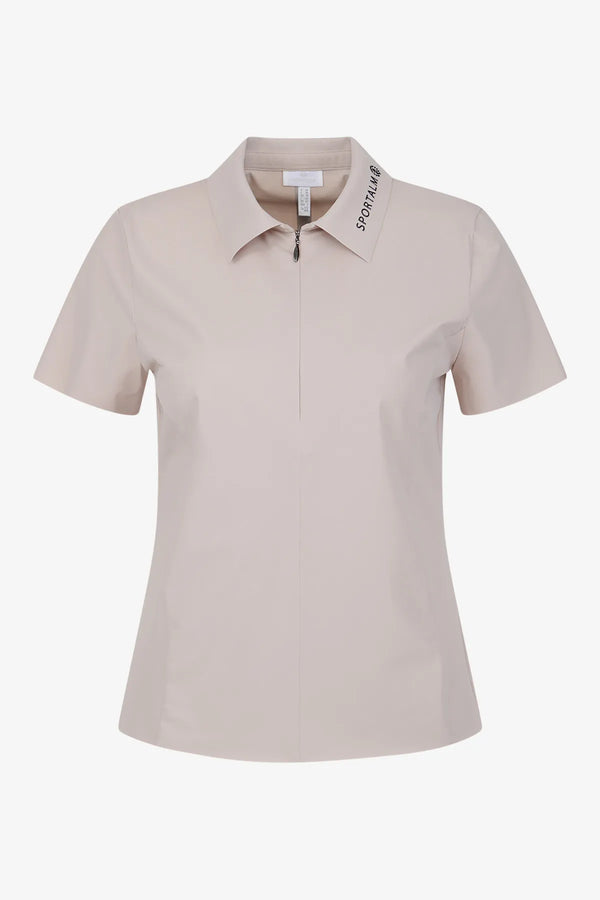 Tailliertes Polo-Hemd mit Logo-Tape-Band 01