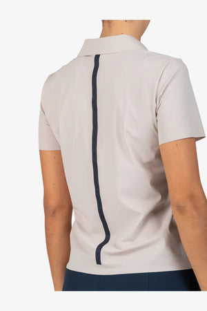 Tailliertes Polo-Hemd mit Logo-Tape-Band 06