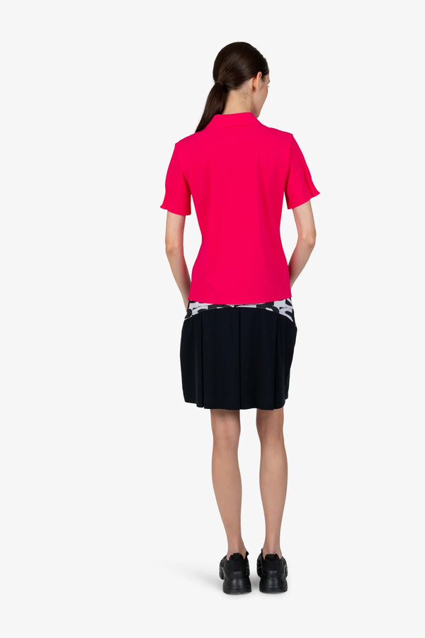 Poloshirt mit Hemdkragen 04