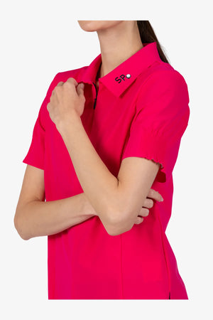 Poloshirt mit Hemdkragen 06