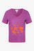 T-Shirt mit gerundetem V-Ausschnitt 01
