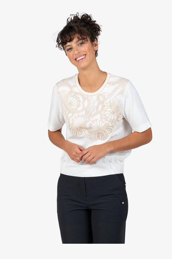 T-Shirt mit Rundhalsausschnitt 05