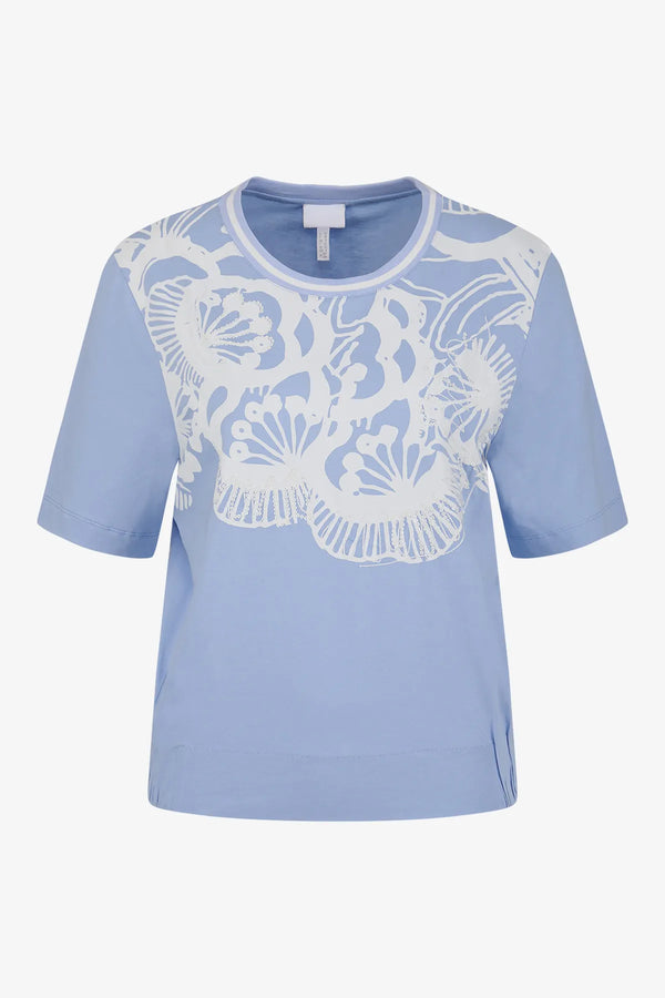 T-Shirt mit Rundhalsausschnitt 01