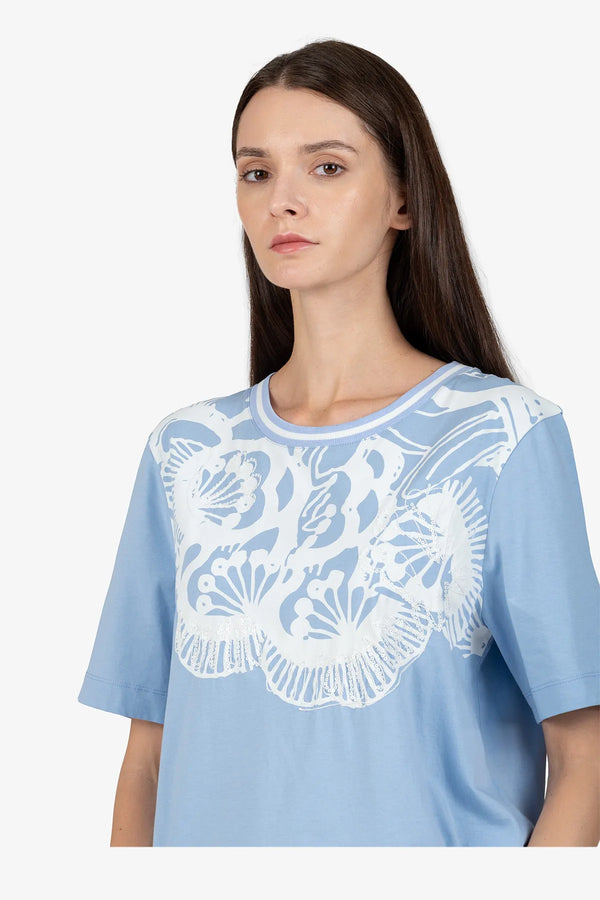 T-Shirt mit Rundhalsausschnitt 07