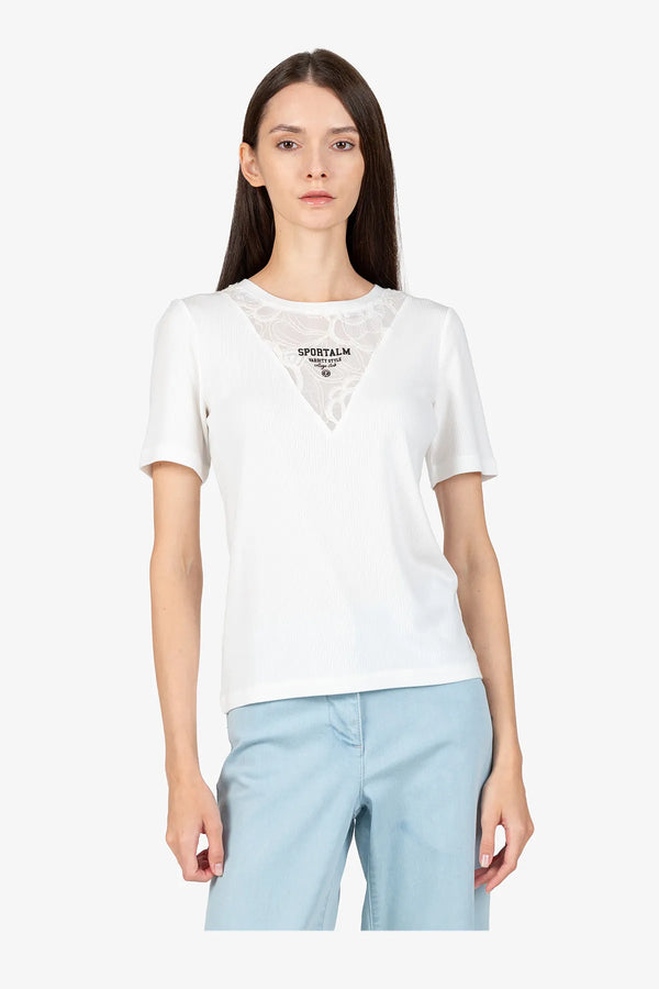 T-Shirt mit Rundhalsausschnitt 05