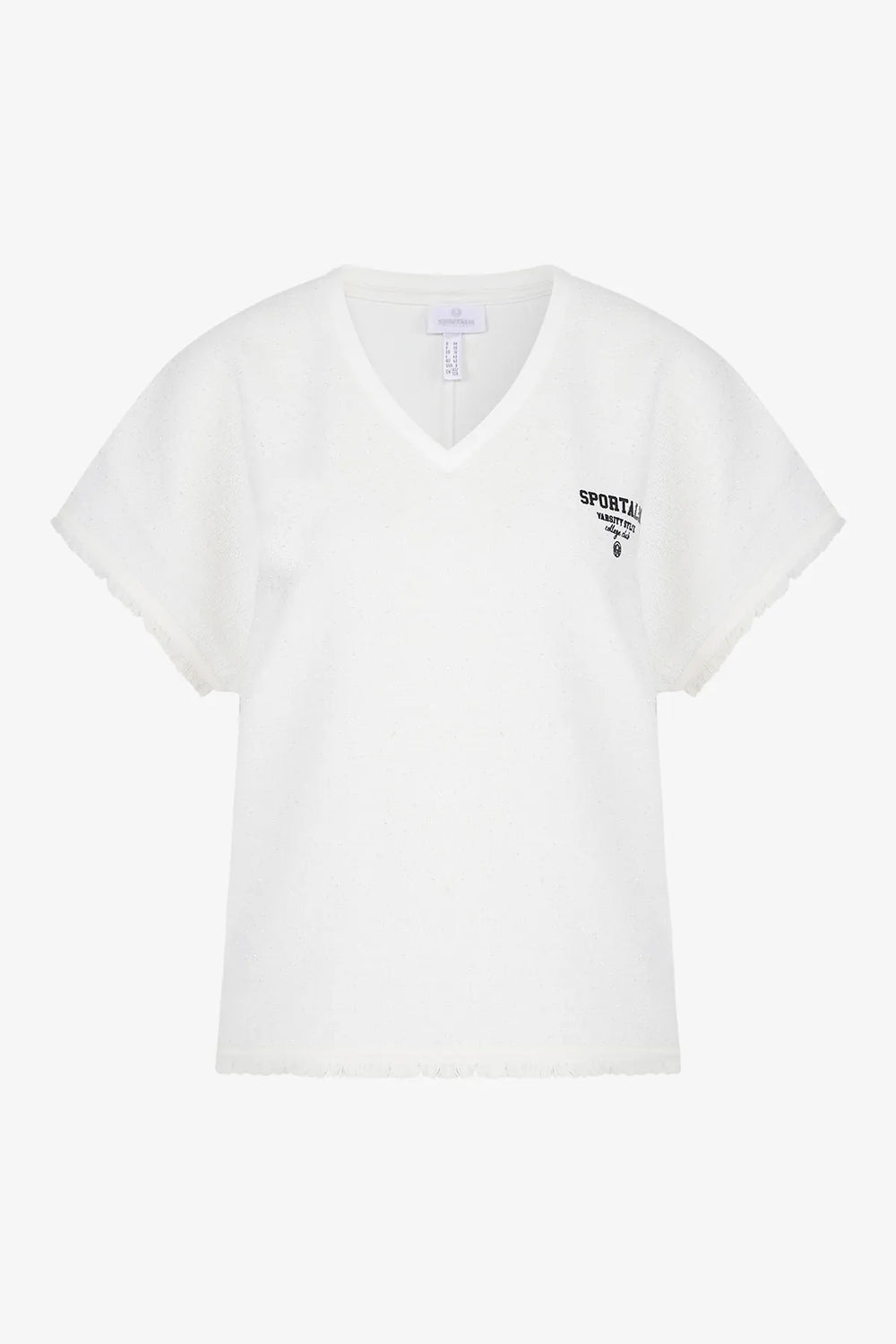 T-Shirt mit V-Ausschnitt 01