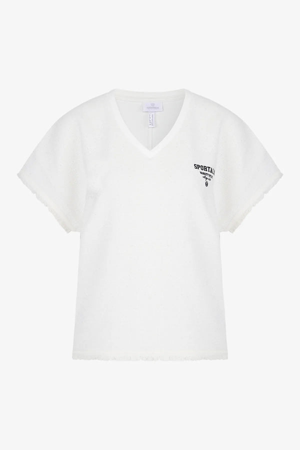 T-Shirt mit V-Ausschnitt 01