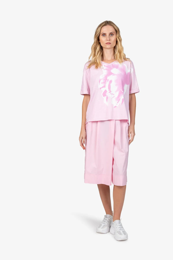T-Shirt mit rundem V-Ausschnitt 02
