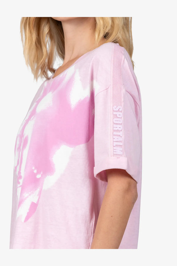 T-Shirt mit rundem V-Ausschnitt 06