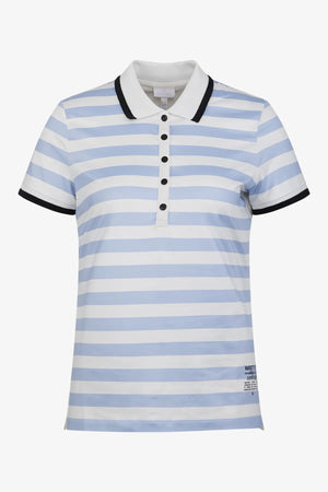 Poloshirt mit Strickkragen 01