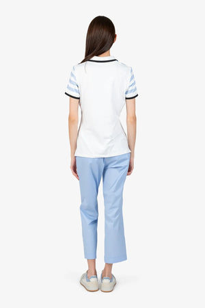Poloshirt mit Strickkragen 04