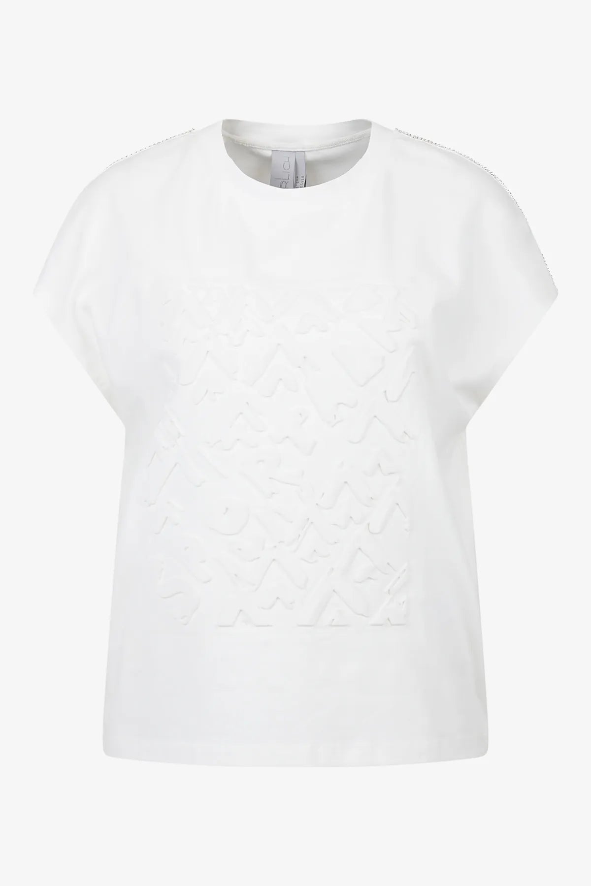 T-Shirt mit Strasskette 01