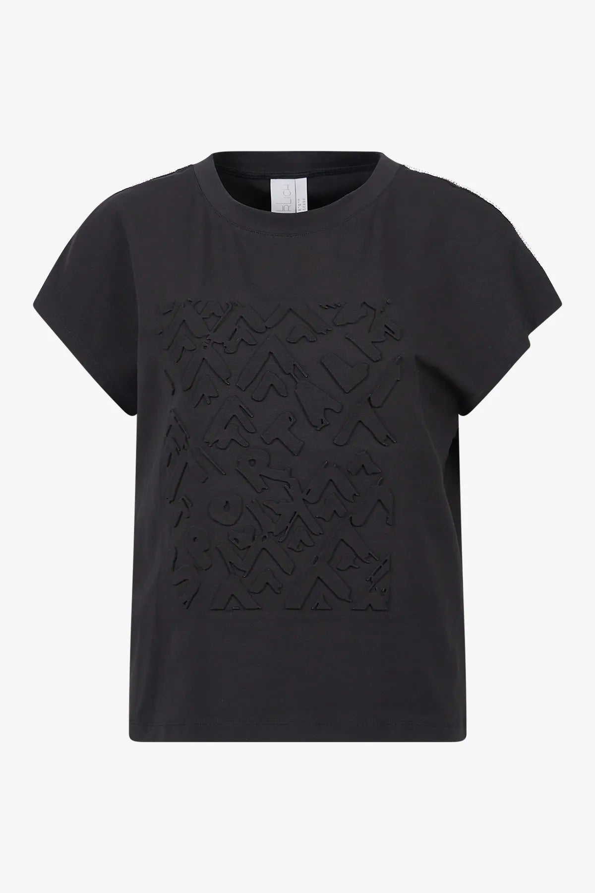 T-Shirt mit Strasskette 01