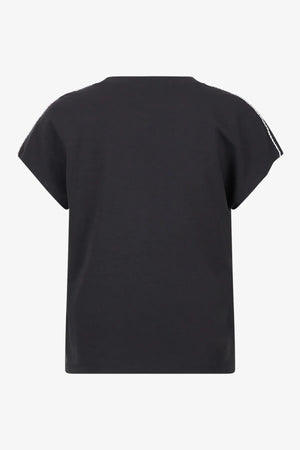 T-Shirt mit Strasskette 02
